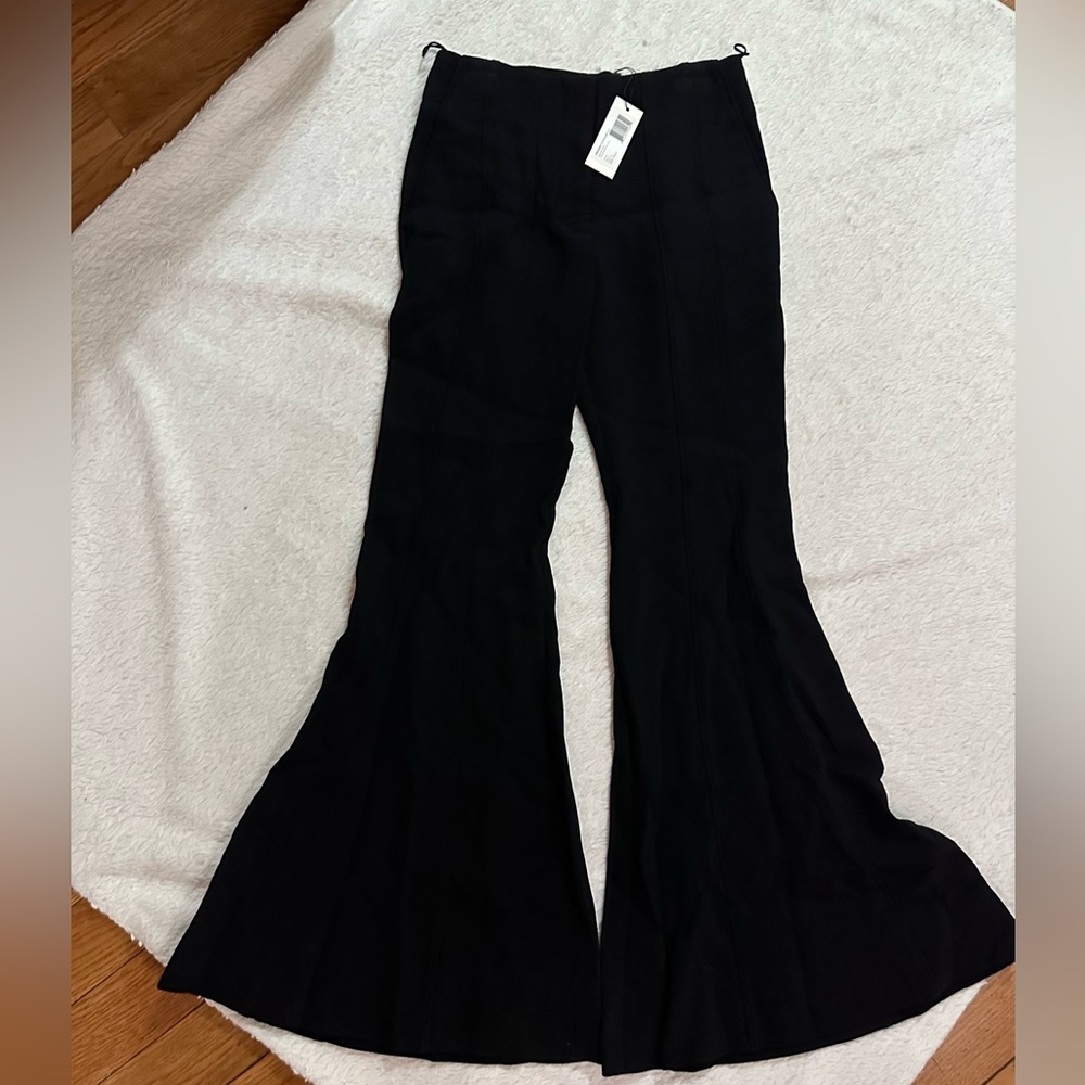 Flare black pants